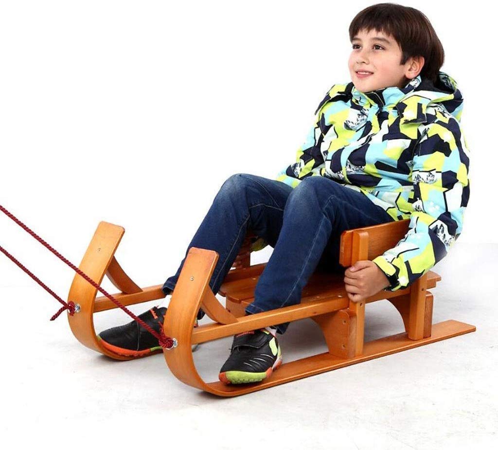 Amazon.co.jp: ZAIHW 子供のためのそり木製の幼児へのBoggan木製そりを